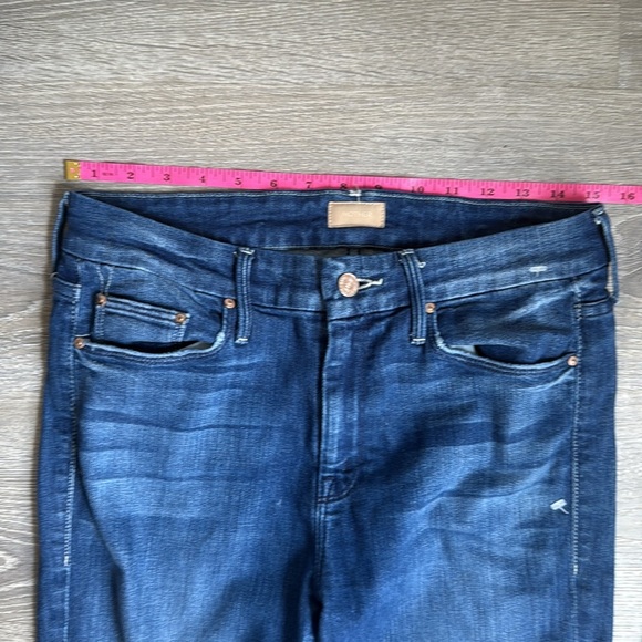 Mother Denim - The Looker Ankle Fray in Bazaar Adventures 28 - Picture 6 of 12